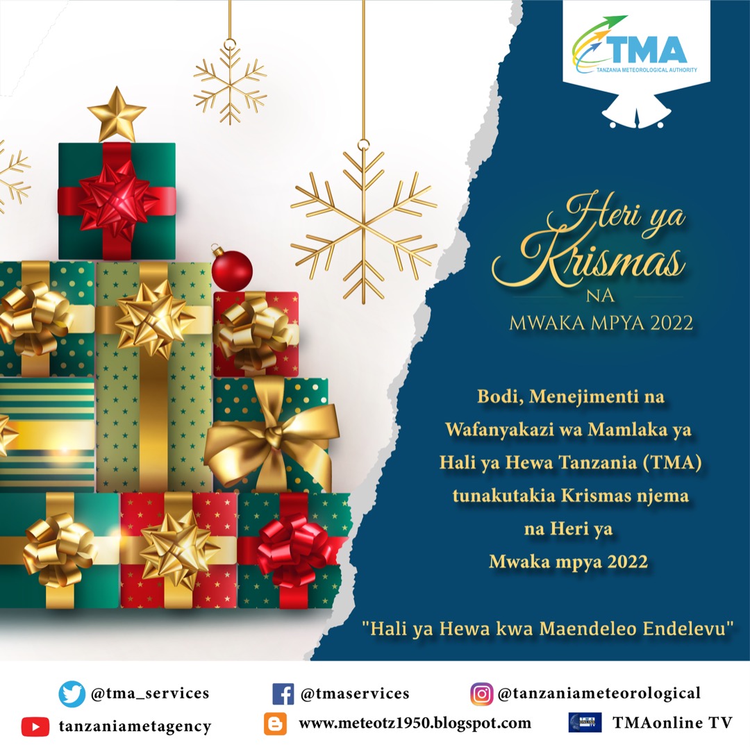 HERI YA KRISMAS NA MWAKA MPYA 2022