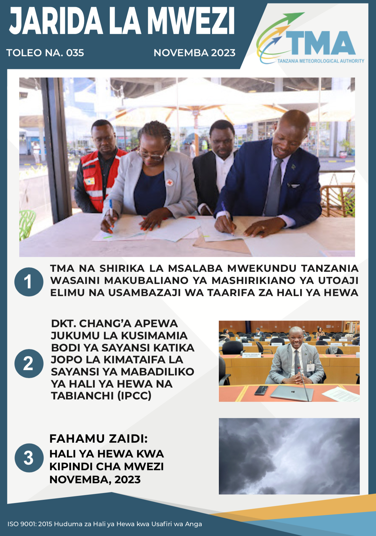 JARIDA LA HABARI LA TMA - TOLEO LA 35
